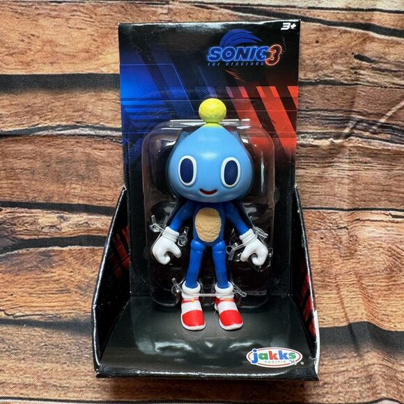 Sonic Hedgehog 3 Movie Chao Mascot Figure Jakks Pacific 2.5" Action Figure NEW! - Picture 1 of 6
